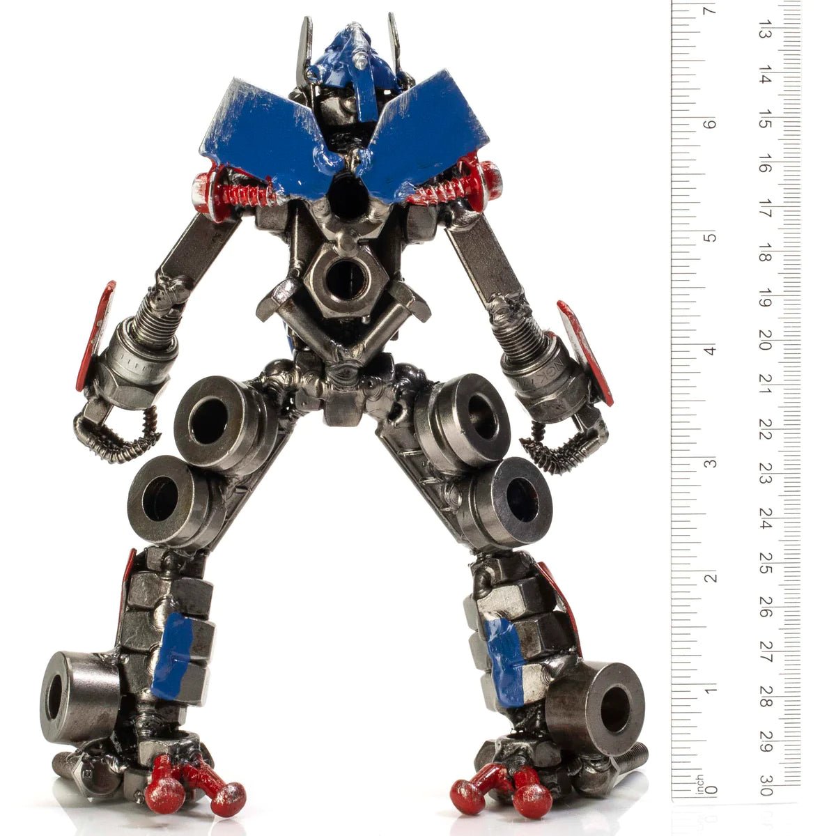 7 Optimus Prime Inspired Recycled Metal Sculpture - Xformerz