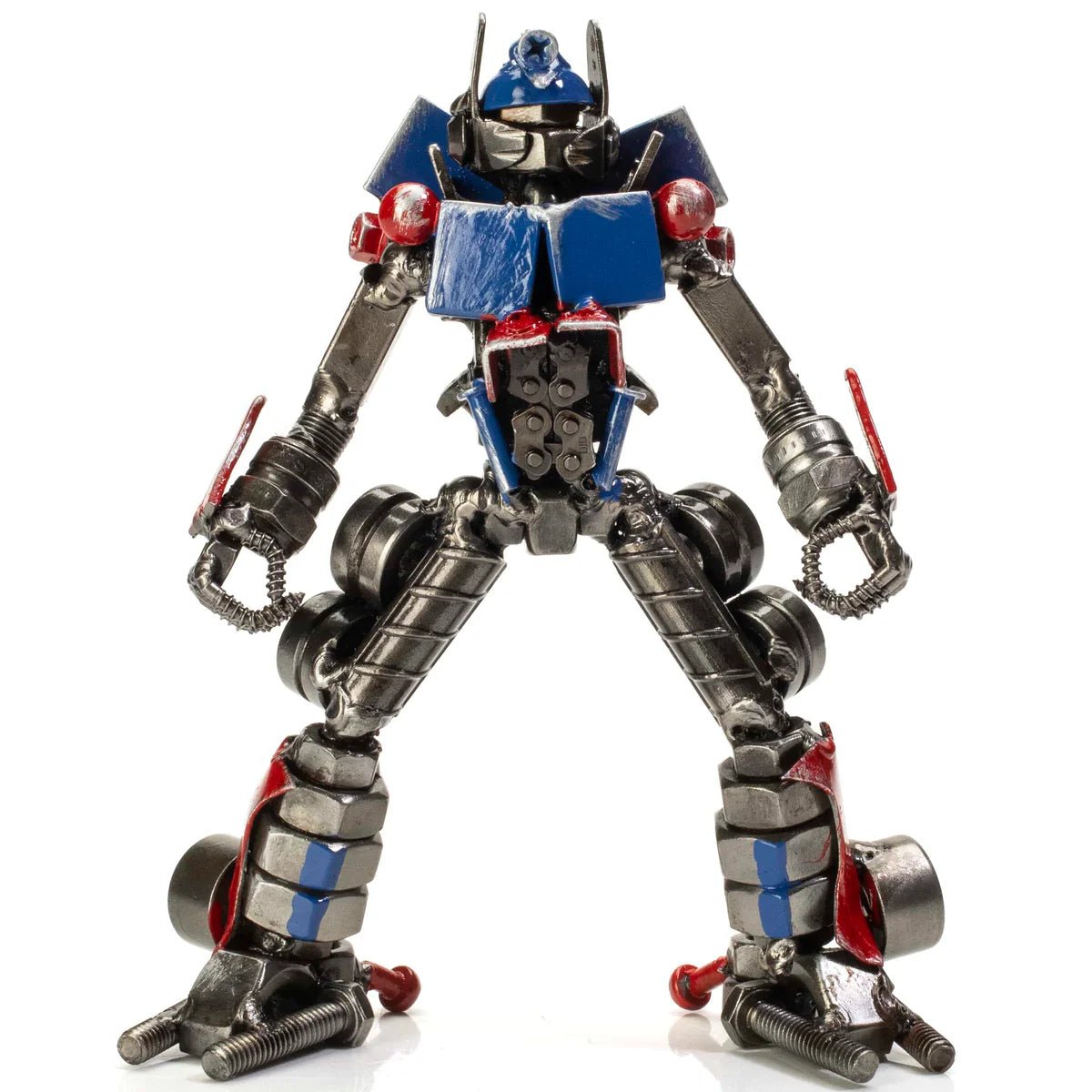 7 Optimus Prime Inspired Recycled Metal Sculpture - Xformerz