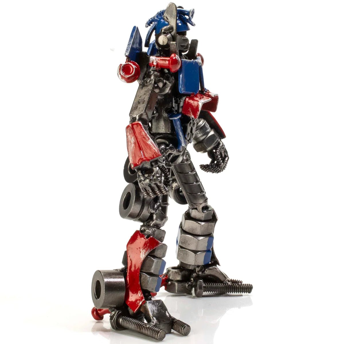 7 Optimus Prime Inspired Recycled Metal Sculpture - Xformerz