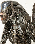 79 Alien Inspired Recycled Metal Art Sculpture - Xformerz