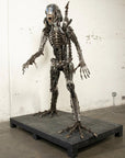 79 Alien Inspired Recycled Metal Art Sculpture - Xformerz