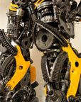 79 Bumblebee Inspired Recycled Metal Art Sculpture - Xformerz