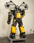 79 Bumblebee Inspired Recycled Metal Art Sculpture - Xformerz