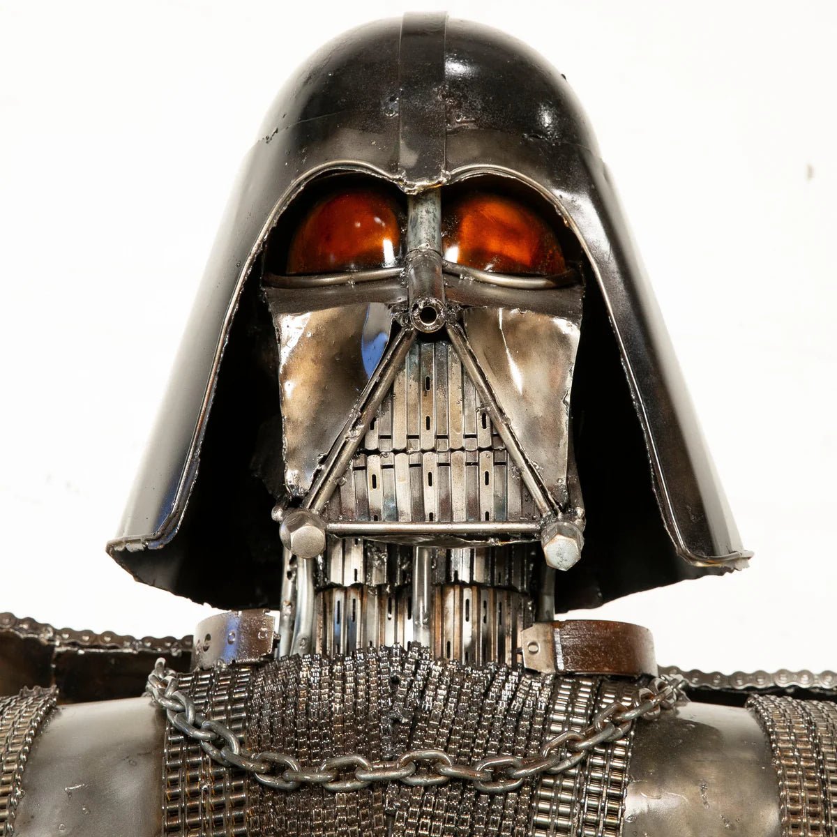 79 Darth Vader Inspired Recycled Metal Art Sculpture - Xformerz