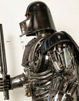 79 Darth Vader Inspired Recycled Metal Art Sculpture - Xformerz