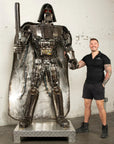 79 Darth Vader Inspired Recycled Metal Art Sculpture - Xformerz