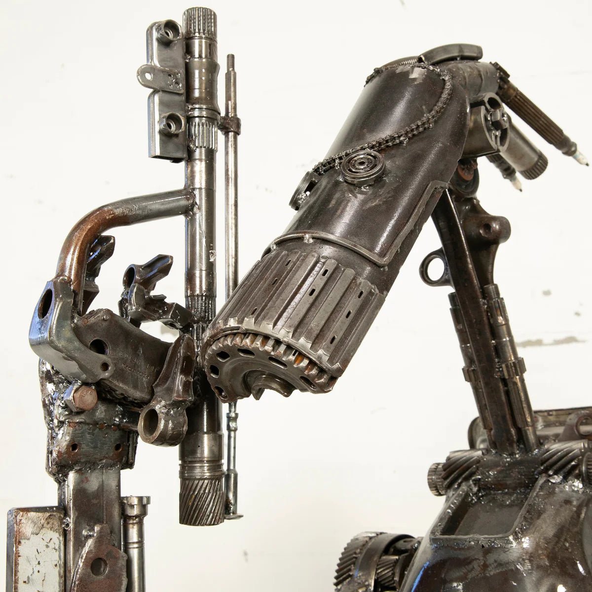 79 Droid Inspired Recycled Metal Sculpture - Xformerz