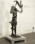 79 Droid Inspired Recycled Metal Sculpture - Xformerz