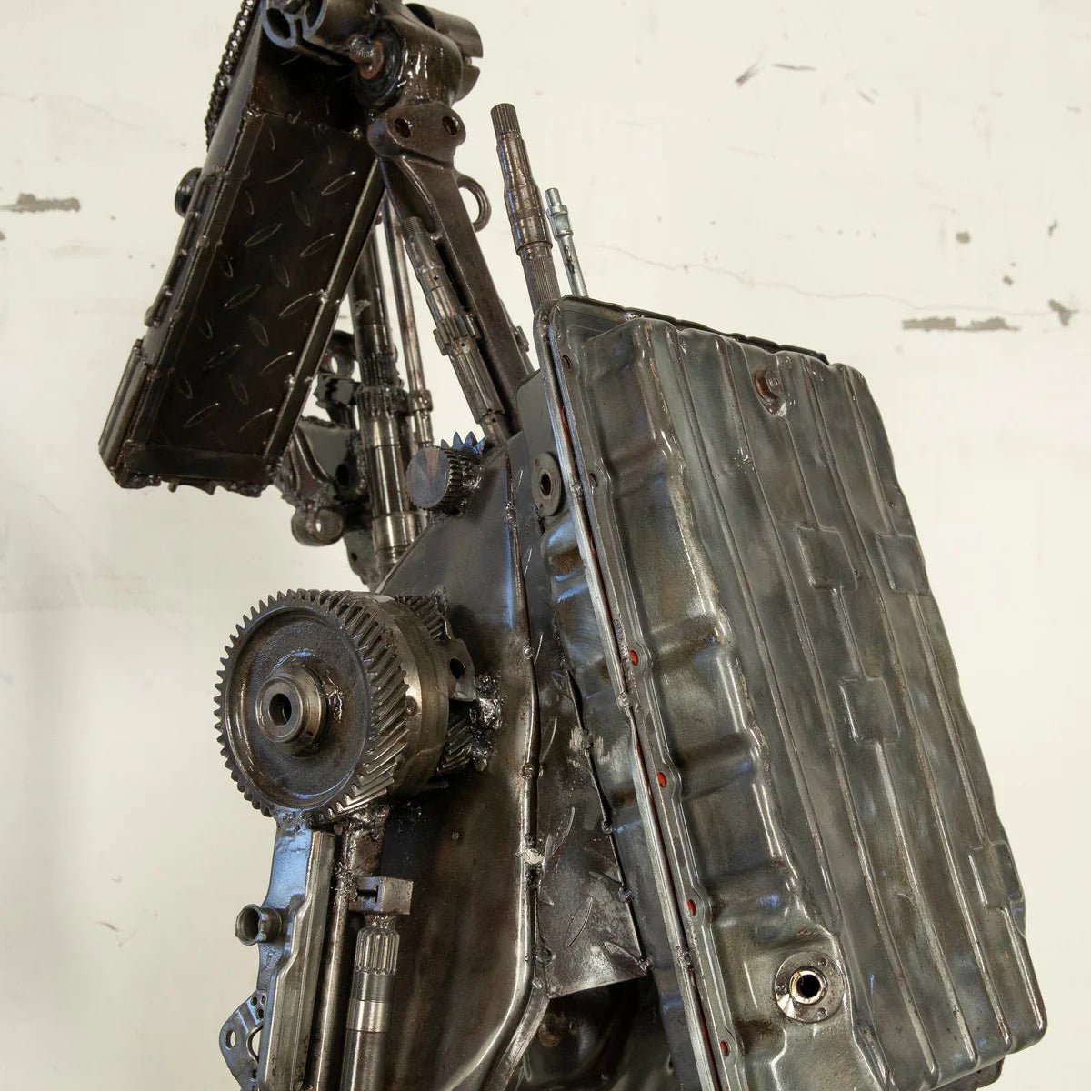 79 Droid Inspired Recycled Metal Sculpture - Xformerz