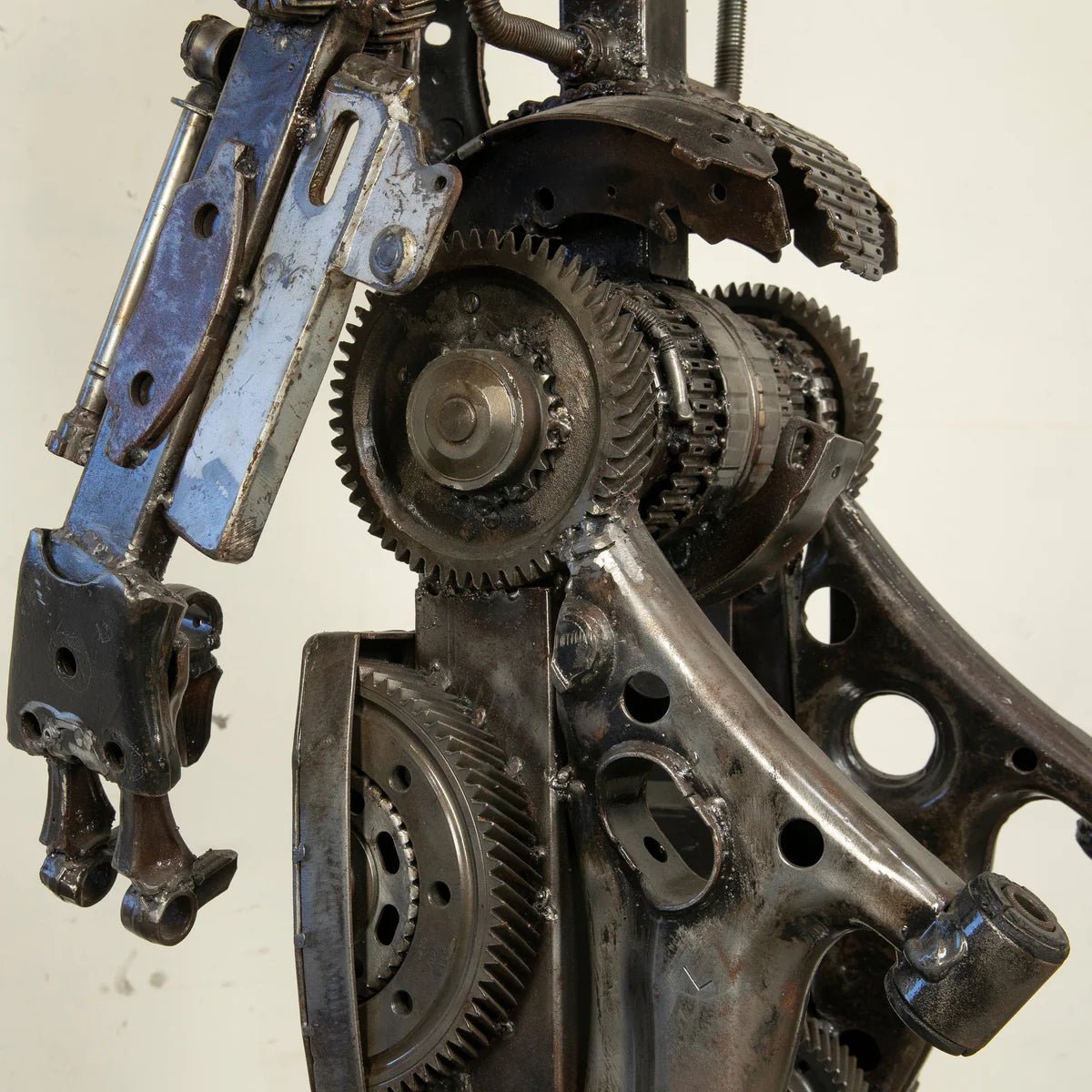 79 Droid Inspired Recycled Metal Sculpture - Xformerz