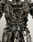 79" Megatron Inspired Recycled Metal Art Sculpture - Xformerz