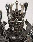 79" Megatron Inspired Recycled Metal Art Sculpture - Xformerz