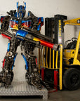 79" Optimus Prime Inspired Recycled Metal Art Sculpture - Xformerz