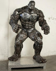 99" Hulk Inspired Recycled Metal Art Sculpture - Xformerz