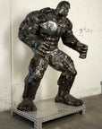 99" Hulk Inspired Recycled Metal Art Sculpture - Xformerz