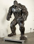 99" Hulk Inspired Recycled Metal Art Sculpture - Xformerz