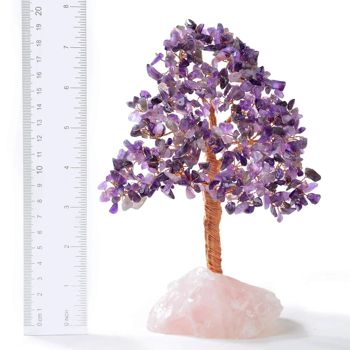 Amethyst Bonsai Tree of Life with 414 Crystals - Xformerz