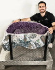 Amethyst Geode - 19 in. 490 lbs - Xformerz