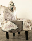 Amethyst Geode Seat Chair - 37 in. 673 lbs - Xformerz