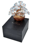 Aquamarine Tree of Life with 360 Natural Gemstones - Xformerz