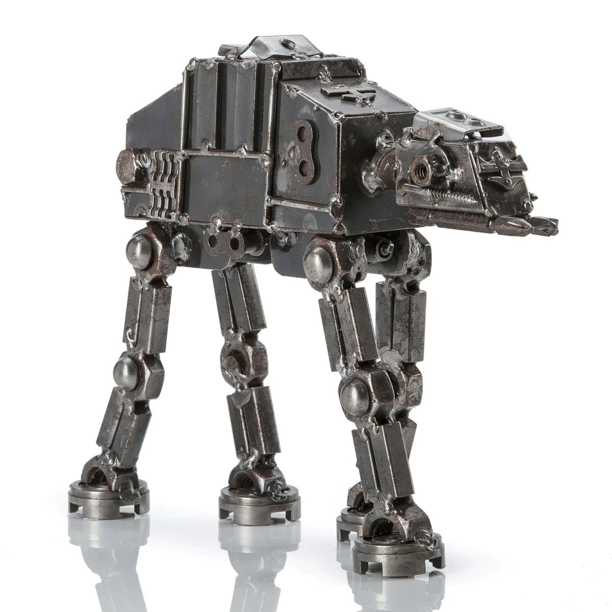 AT-AT Inspired Recycled Metal Sculpture - Xformerz