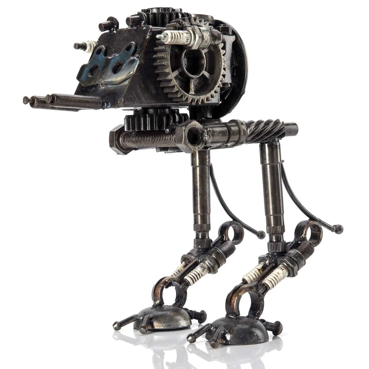 AT-ST Inspired Recycled Metal Sculpture - Xformerz