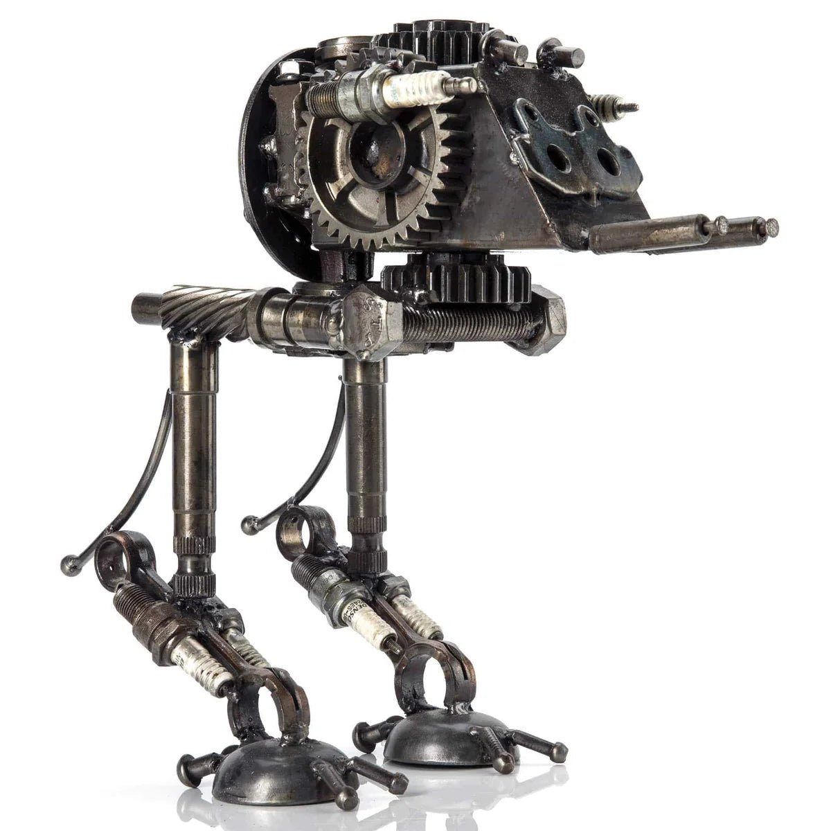 AT-ST Inspired Recycled Metal Sculpture - Xformerz