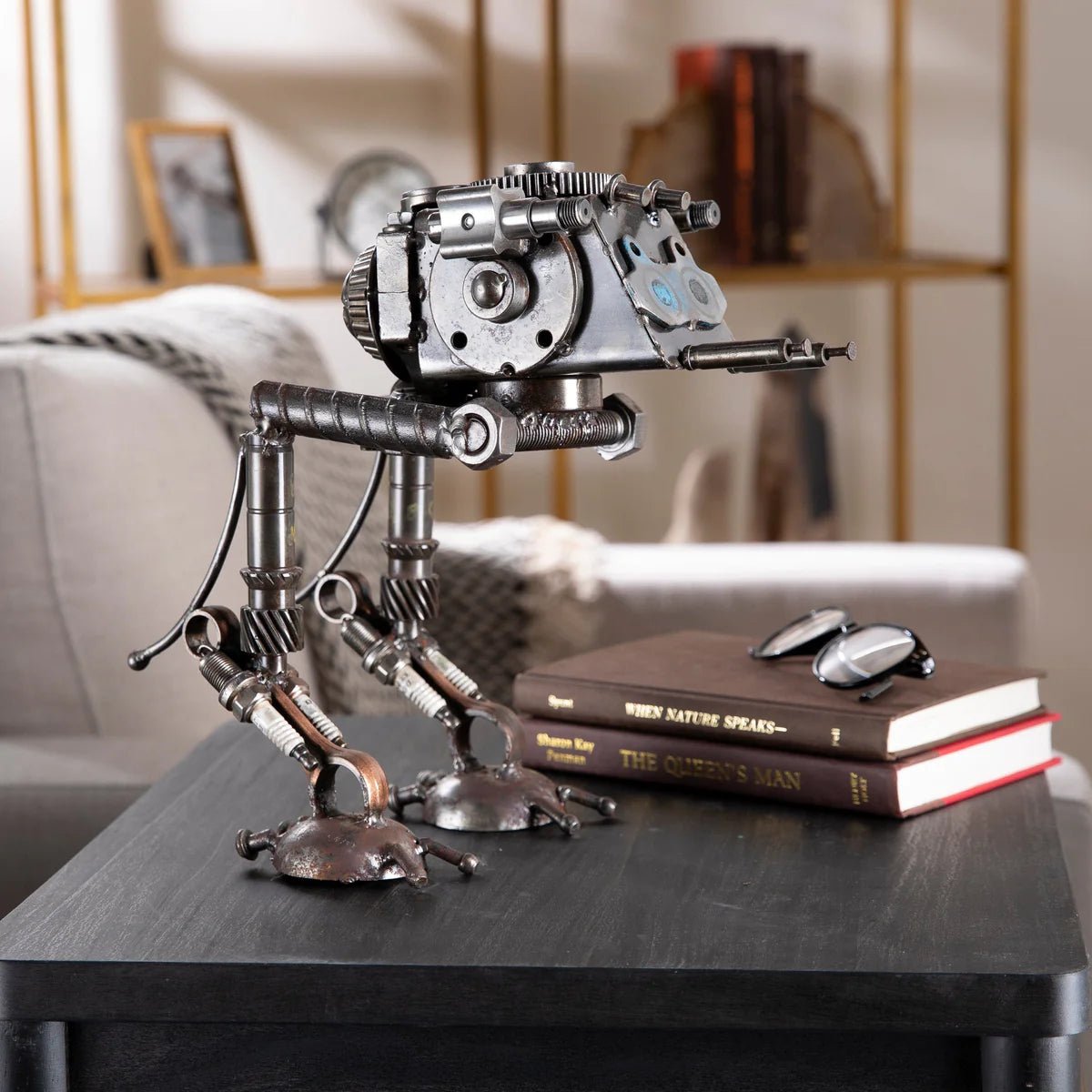 AT-ST Inspired Recycled Metal Sculpture - Xformerz