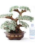 Aventurine Bonsai Tree of Life with 1,251 Natural Gemstones - Xformerz