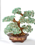 Aventurine Bonsai Tree of Life with 1,251 Natural Gemstones - Xformerz