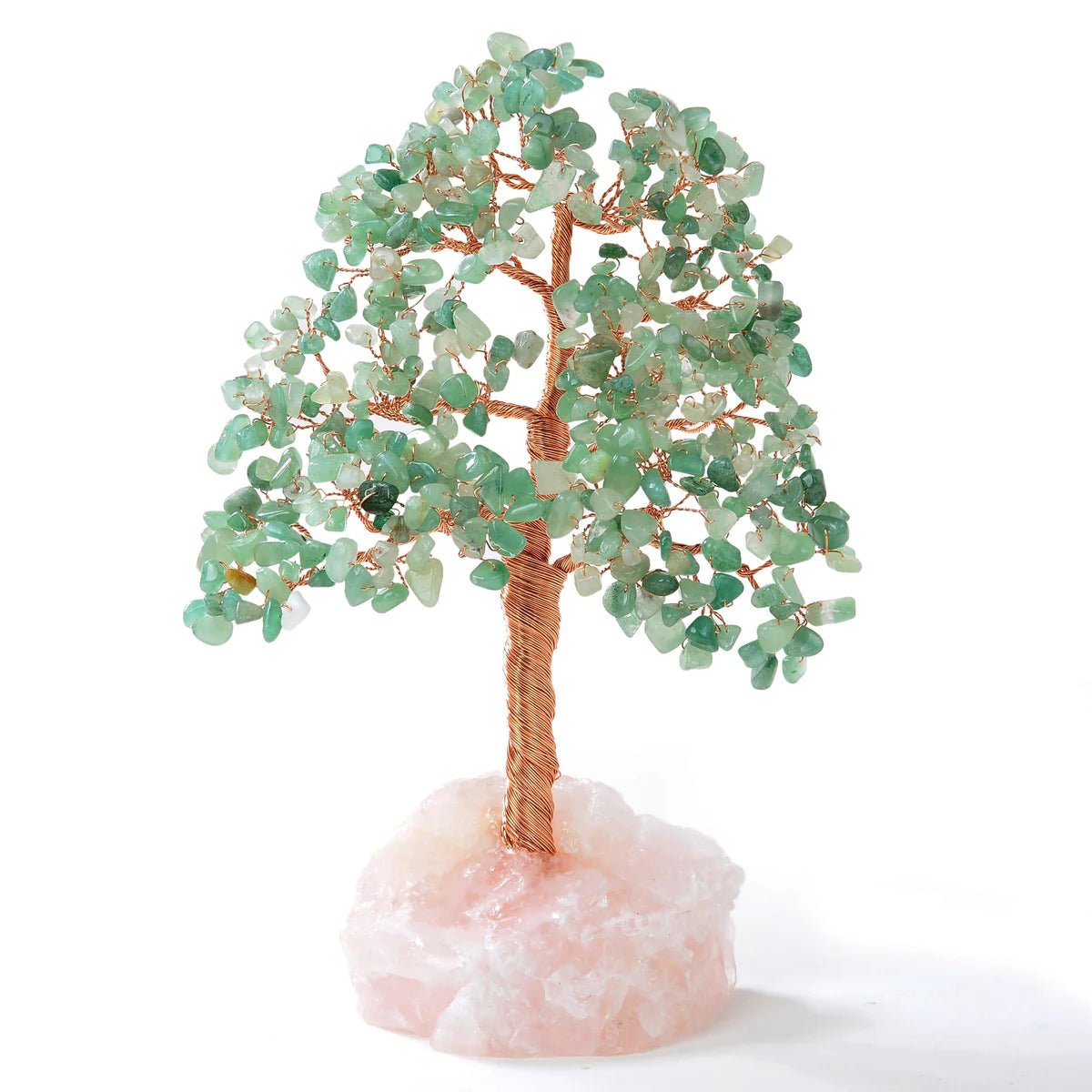 Aventurine Bonsai Tree of Life with 414 Crystals - Xformerz