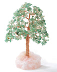 Aventurine Bonsai Tree of Life with 414 Crystals - Xformerz