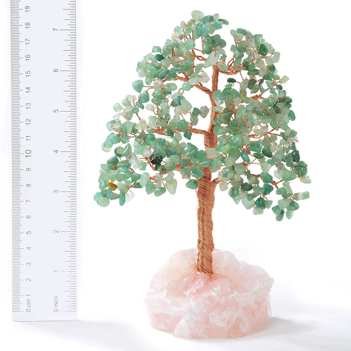 Aventurine Bonsai Tree of Life with 414 Crystals - Xformerz