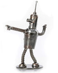 Bender Inspired Recycled Metal Sculpture - Xformerz