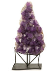 Bolivian Amethyst Point Cluster on Custom Stand - 43 107 kg - Xformerz