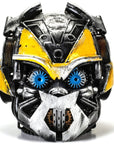 BumbleBee Head Inspired Recycled Metal Art Sculpture - Xformerz