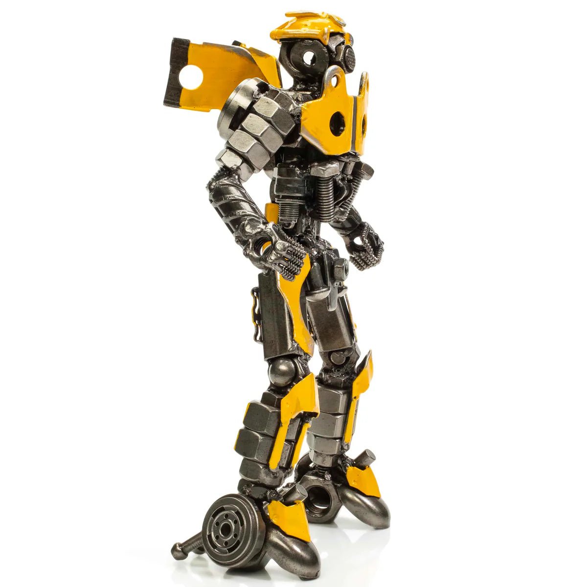 BumbleBee Inspired Recycled Metal Sculpture - Xformerz