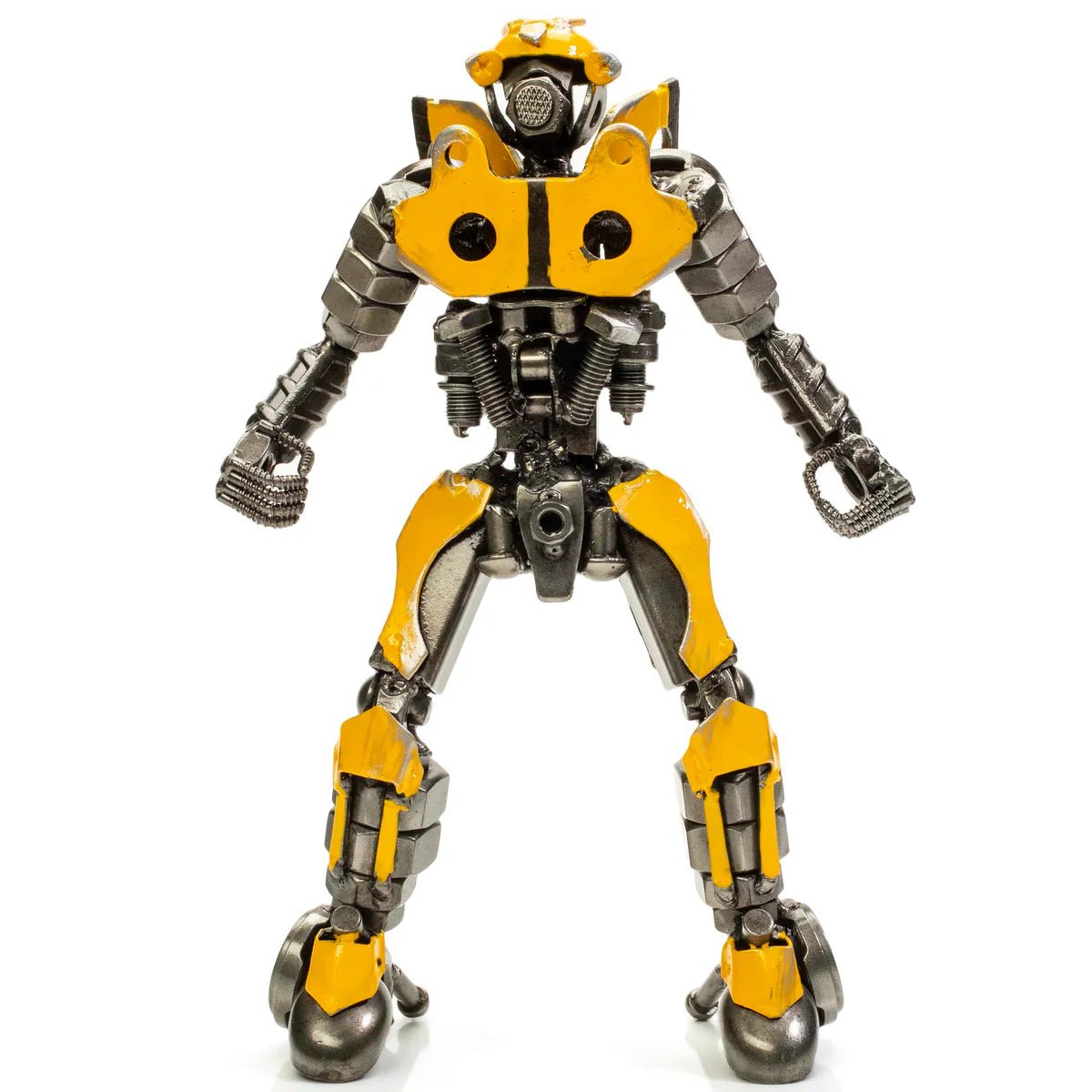 BumbleBee Inspired Recycled Metal Sculpture - Xformerz