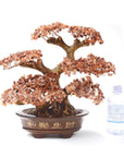 Carnelian Bonsai Tree of Life with 1,251 Natural Gemstones - Xformerz