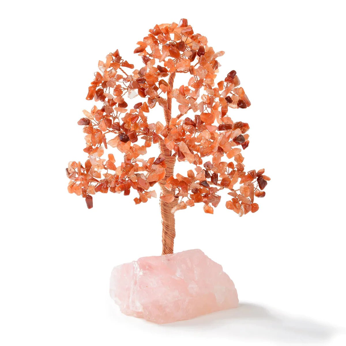 Carnelian Bonsai Tree of Life with 414 Crystals - Xformerz