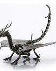 Chinese Dragon Inspired Recycled Metal Sculpture - Xformerz