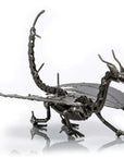 Chinese Dragon Inspired Recycled Metal Sculpture - Xformerz