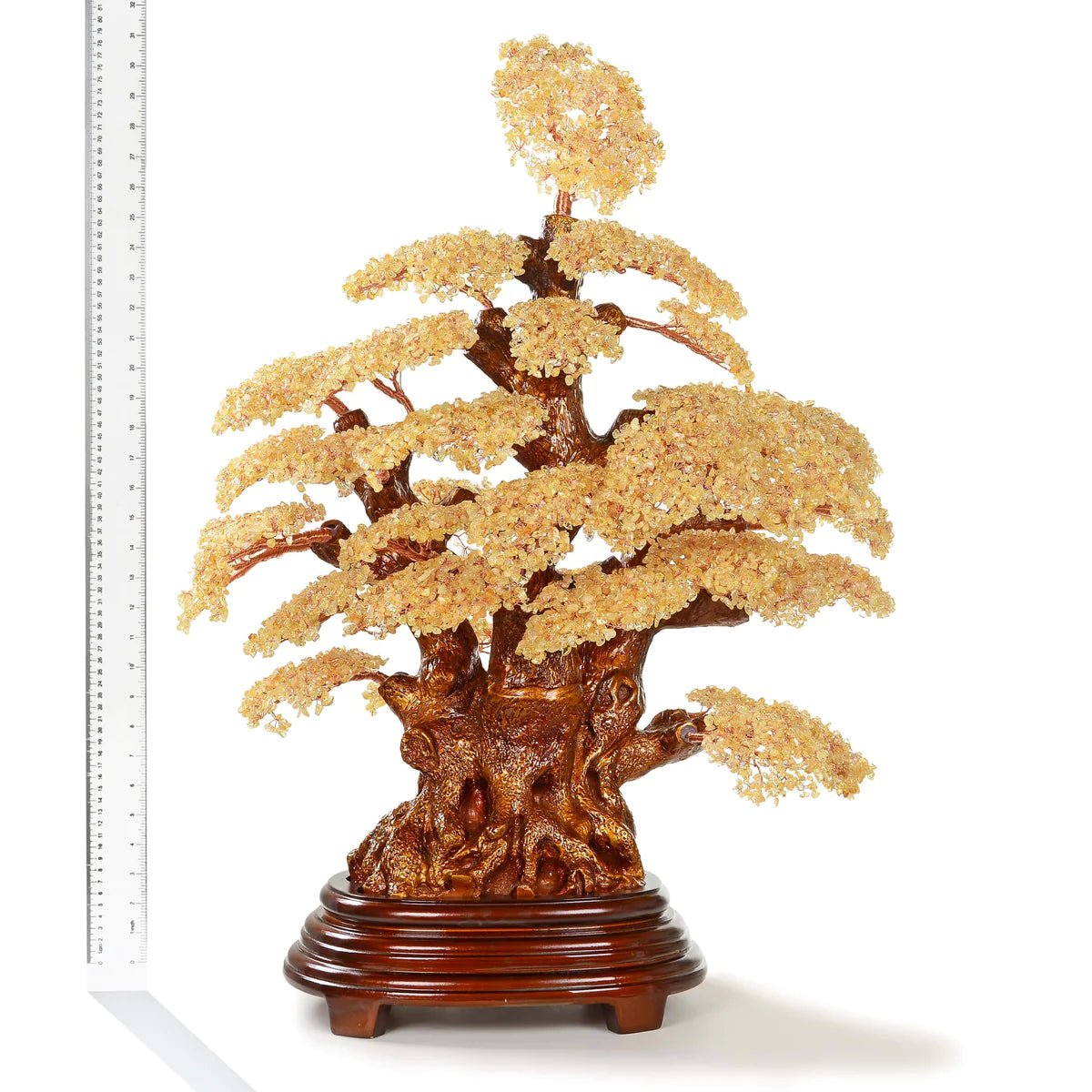 Citrine Bonsai Tree of Life Showpiece with 6,000+ Stones - Xformerz