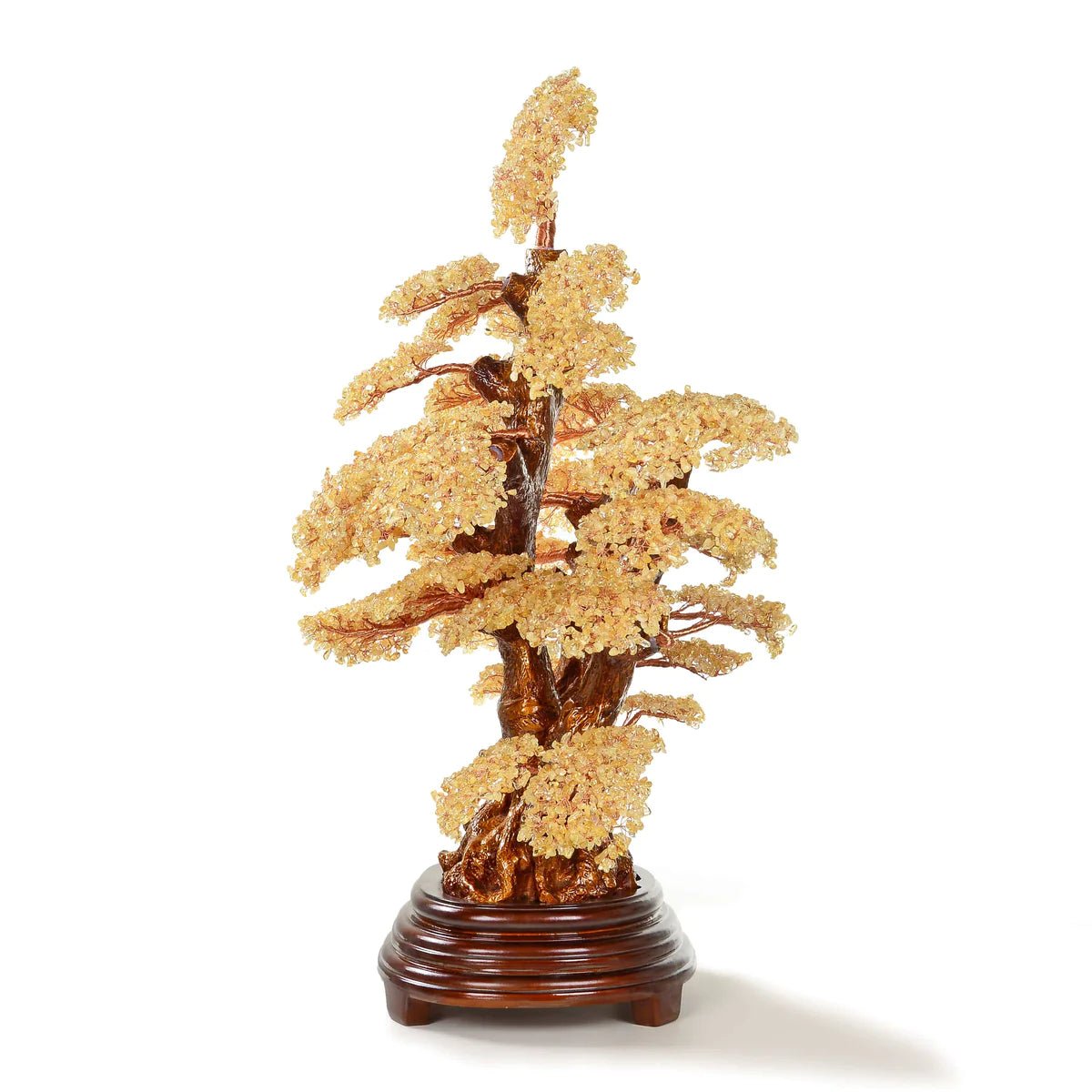 Citrine Bonsai Tree of Life Showpiece with 6,000+ Stones - Xformerz