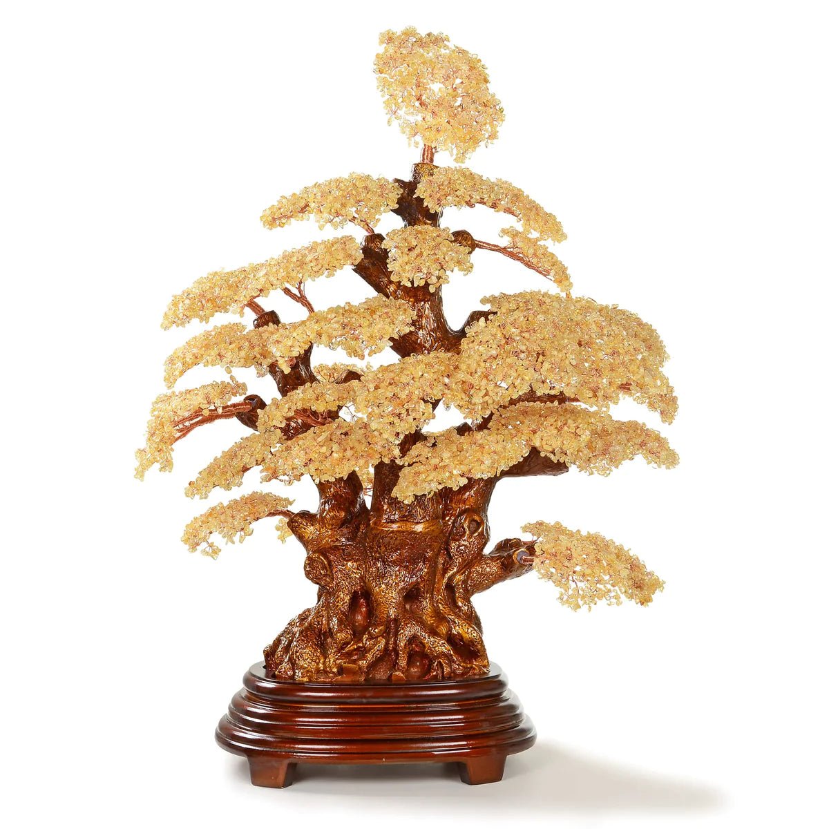 Citrine Bonsai Tree of Life Showpiece with 6,000+ Stones - Xformerz