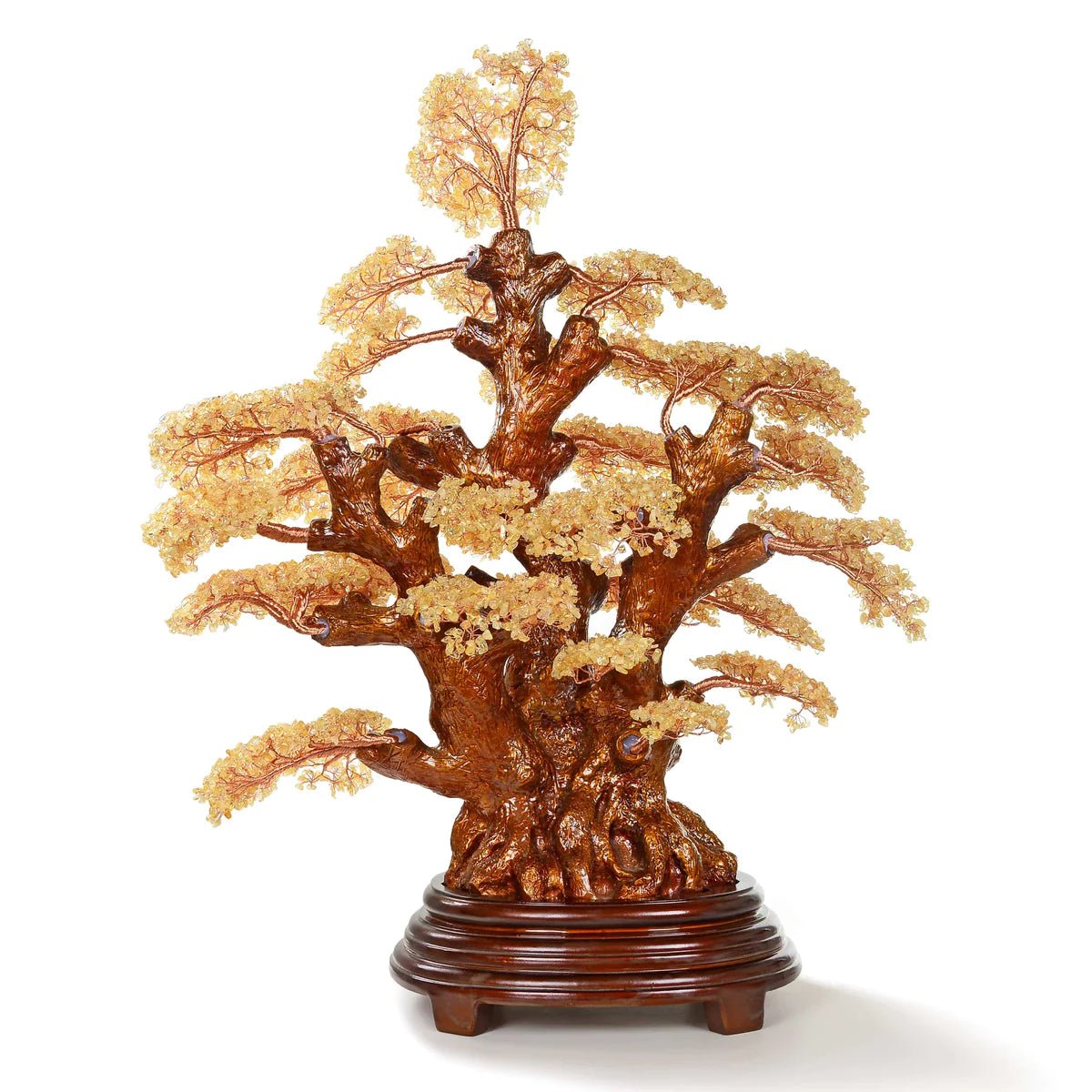 Citrine Bonsai Tree of Life Showpiece with 6,000+ Stones - Xformerz