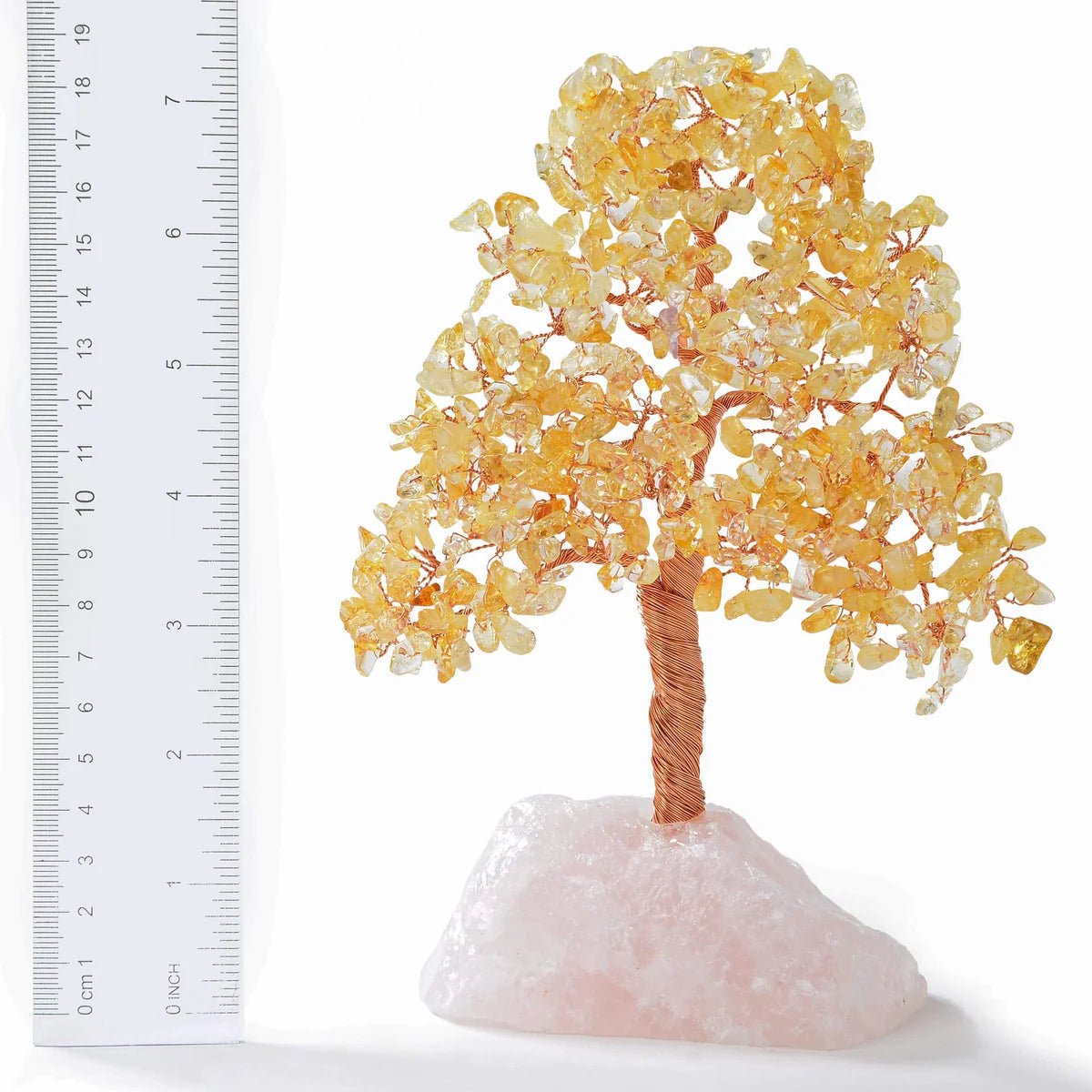 Citrine Bonsai Tree of Life with 414 Crystals - Xformerz