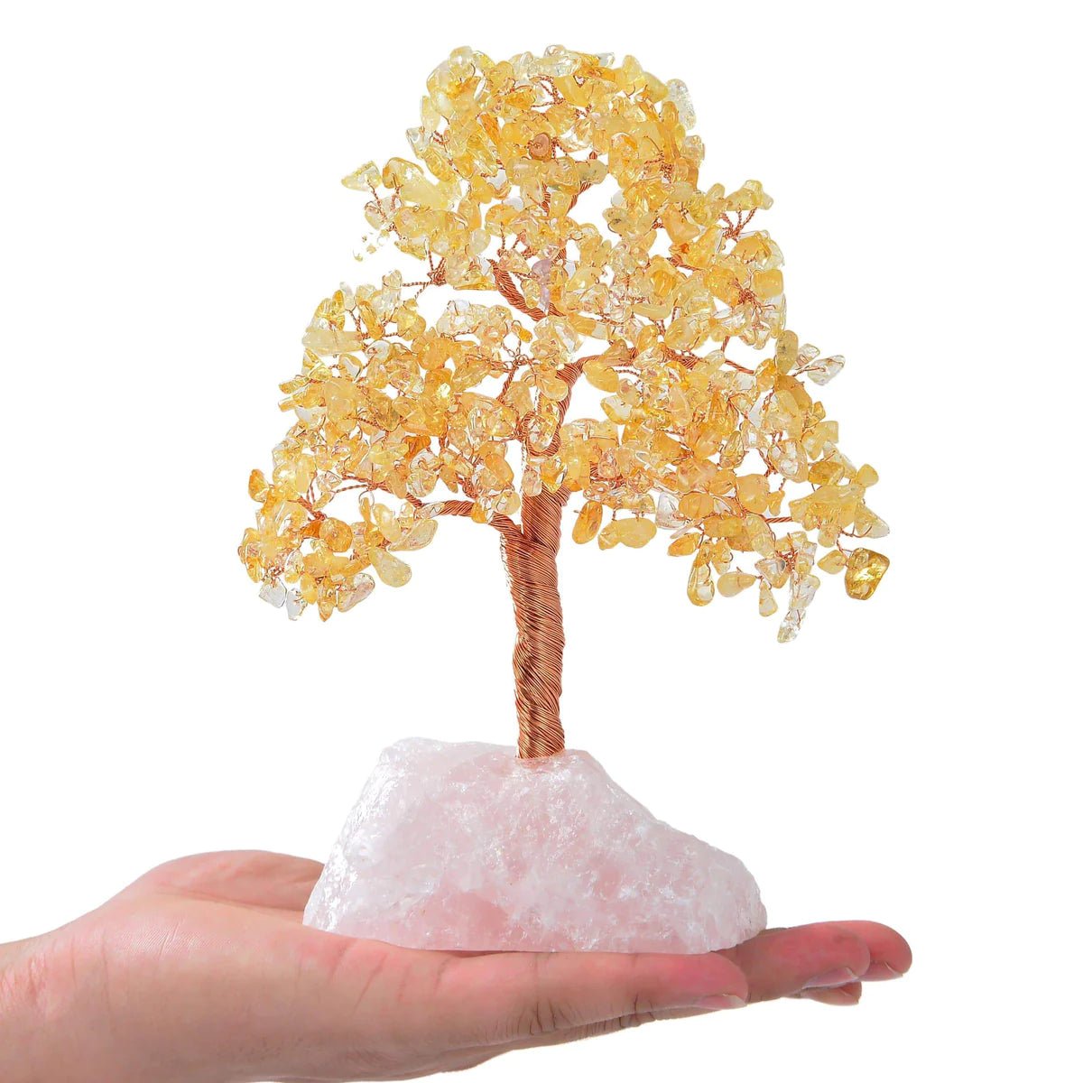 Citrine Bonsai Tree of Life with 414 Crystals - Xformerz