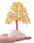 Citrine Bonsai Tree of Life with 414 Crystals - Xformerz