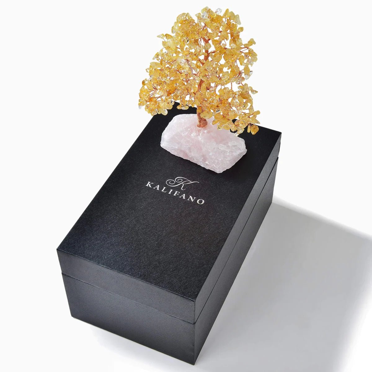 Citrine Bonsai Tree of Life with 414 Crystals - Xformerz